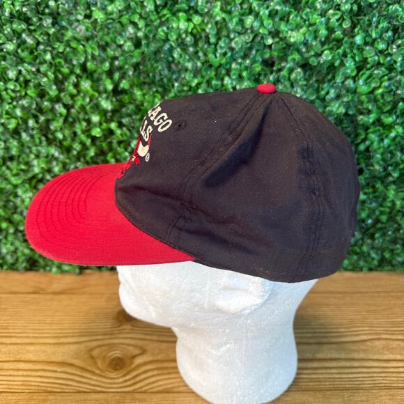 Vintage Official NBA Chicago Bulls SnapBack Hat Twins Boston - Picture 3 of 7